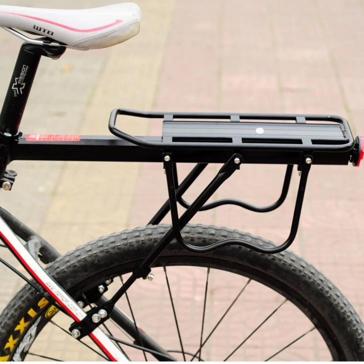 

Bike Rack Aluminum Alloy 50KG Luggage Rear Carrier Trunk for Bicycles MTB Bike Rear Shelf Cycling Bicycle Racks