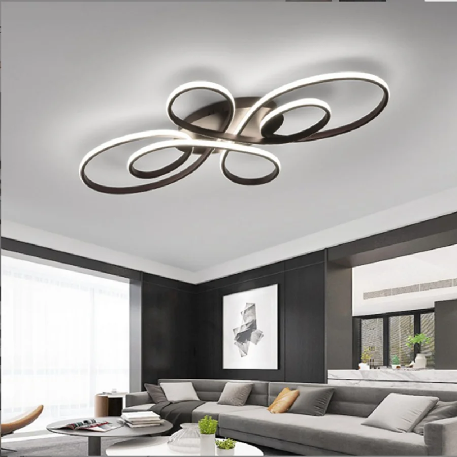 

LED Ceiling Lights Dimmable Living Room Modern Dining Room Bedroom Study Balcony Aluminum Body Home Decoration Ceiling Lamp