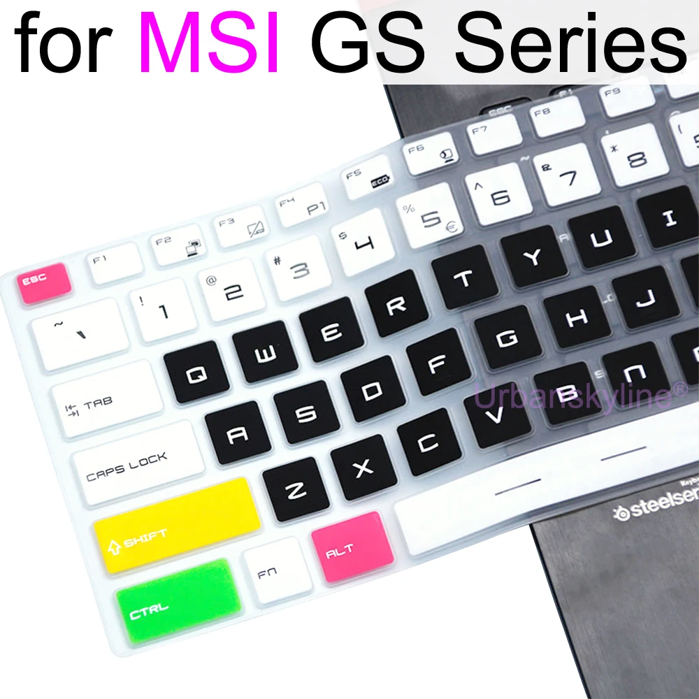 Чехол для клавиатуры MSI GS65 Stealth GS66 GS77 GS76 GS75 GS73 GS73VR GS72 GS70 GS63 GS63VR GS60 Тонкий