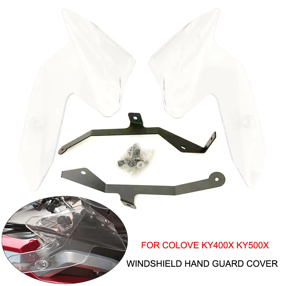 

Windshield Side Wind Deflectors For Colove KY400X KY500X KY 500X KY 400X