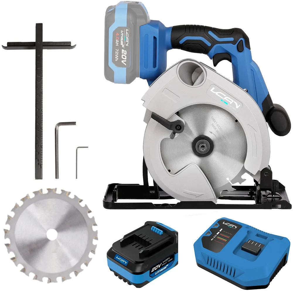 

5000 rpm Power Circular Saws Wood Cutting Firewood Portable Electric Woodworking Cordless Machine Circular Saws