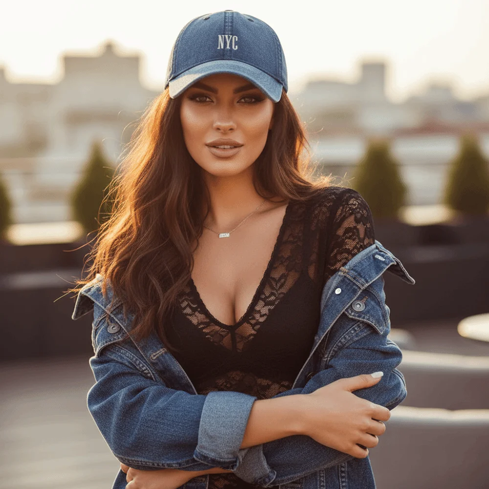 Фото Модные повседневные бейсболки с вышивкой NYC, регулируемые, с эффектом потертости, унисекс №4