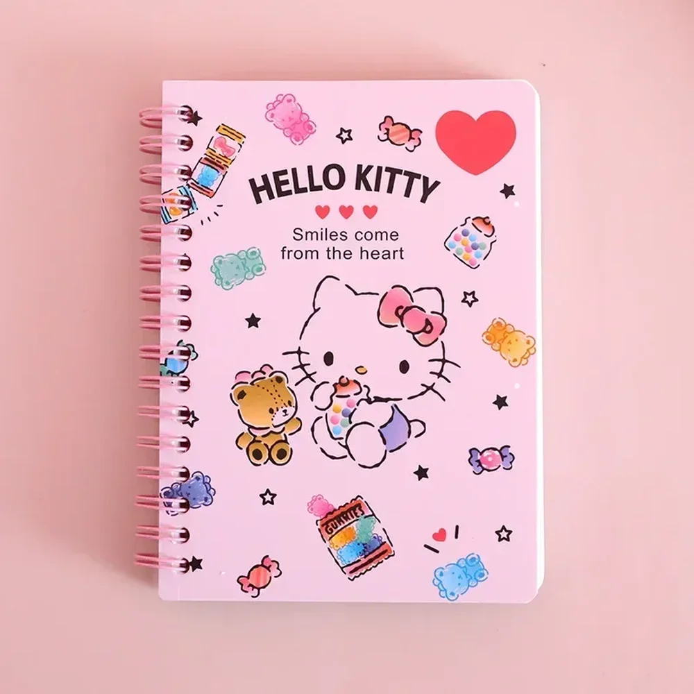 Sanrio серия Hello Kitty Melody Kuromi Cinnamoroll детский блокнот наклейка Блокнот Kawaii Мультфильм