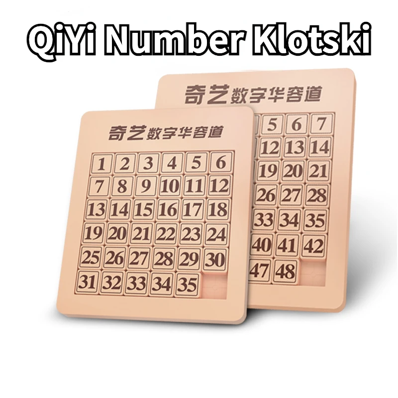 

[Funcube] QiYi цифры Klotski QiYi 6x6 7x7 35 Пазлы 48 пазлов 6x6x6 7x7x7 Магнитный блокнот