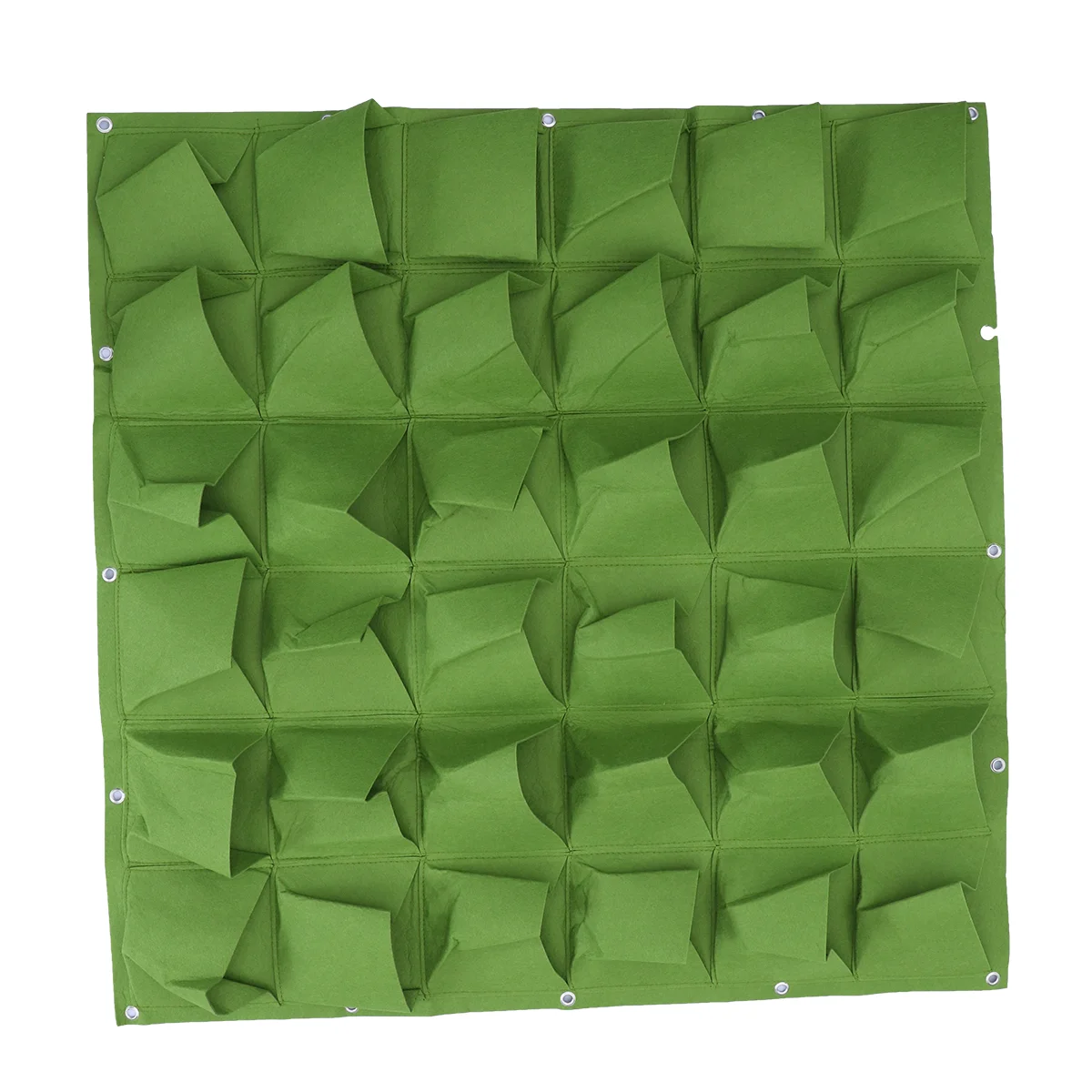 

36-Pockets Wall Mounted Planting Bag Creative Garden Planter Non-woven Green Automatic Watering Plant Wall Planting Pot Bag