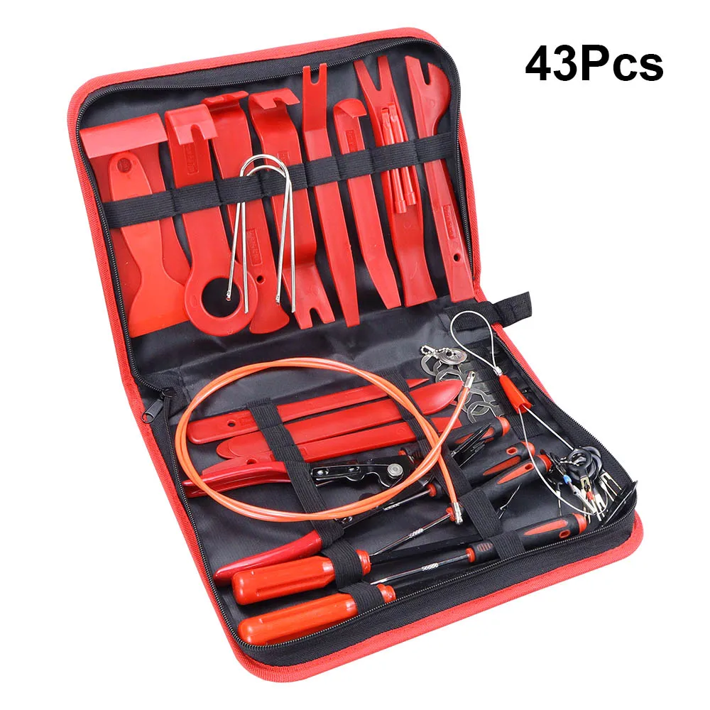 

Набор Инструментов Для Снятия Автомобильных Панелей: Плоскогубцы Для Аудиопанелей И Демонтажа Обшивки Салона И Проводки