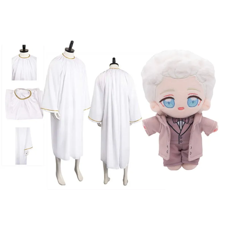 ТВ Good Omens Crowly Angel Aziraphale Roleplau косплей костюм для мужчин и женщин наряды с халатом Хэллоуин Карнавальный Костюм