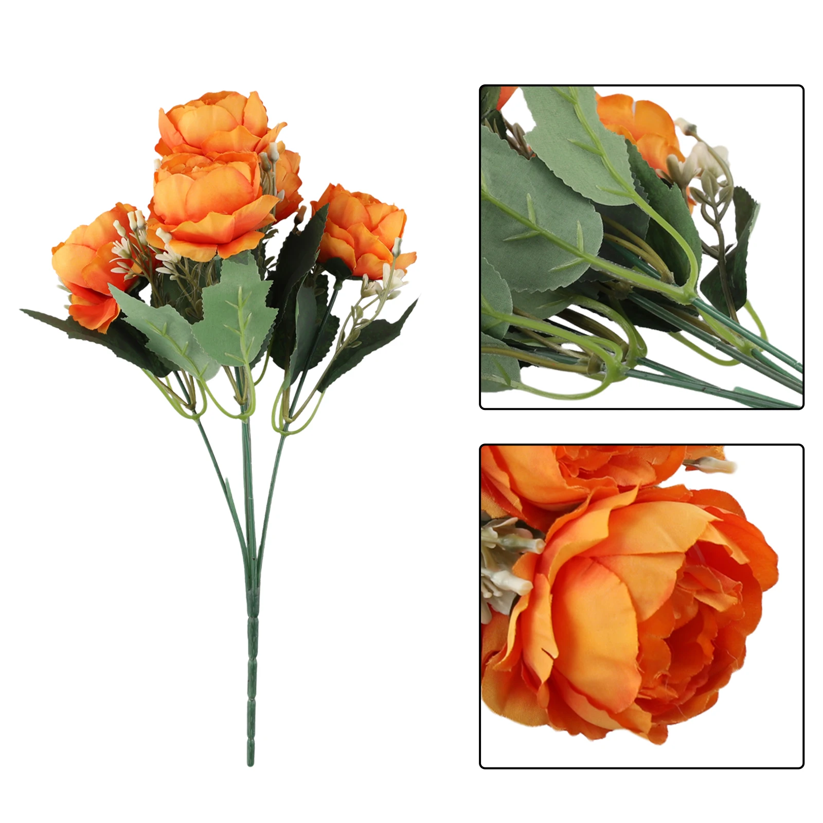 Стул Цветочный Декор Искусственные Пионы Домашний Цветы Красиво Предсказаемый