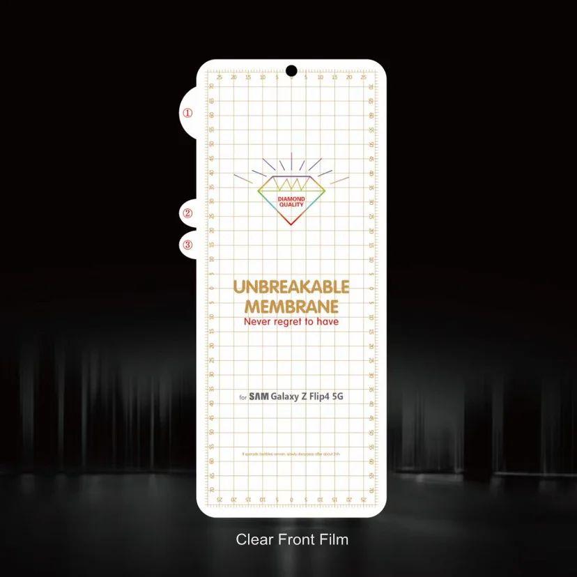 Invisible Soft Full Cover Screen Protector for Samsung Galaxy Z Flip 4 3 5G Flexible Front Back Hydrogel Film for Galaxy Z Flip4