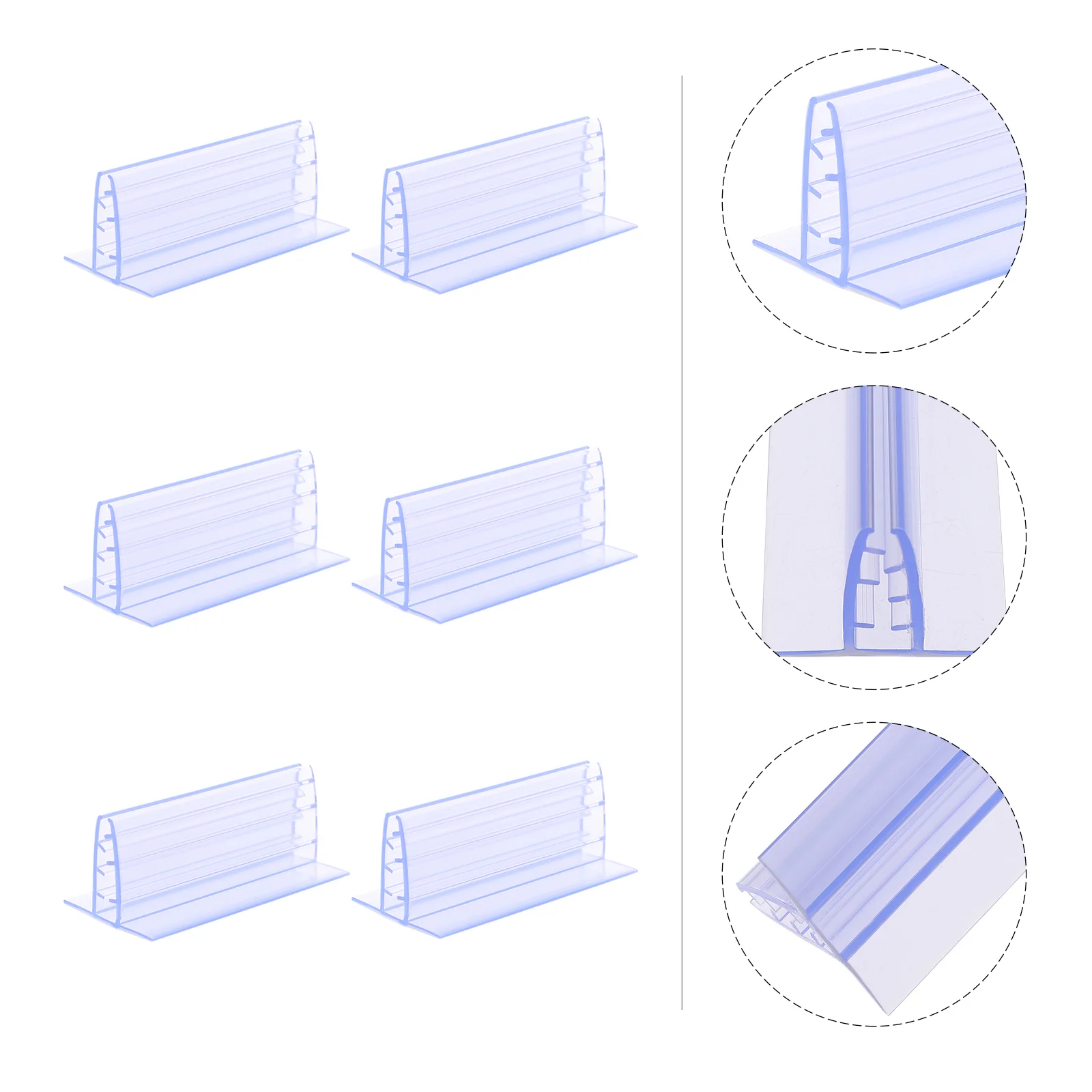 

10pcs Retail Shop Advertising Rack Price Display Holders Price Panels Holder