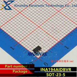 INA194AIDBVR SOT-23-5 мониторы и регуляторы тока и мощности Vltg Out Hi-Sd Msmnt шунт тока Mntr совершенно новый оригинальный