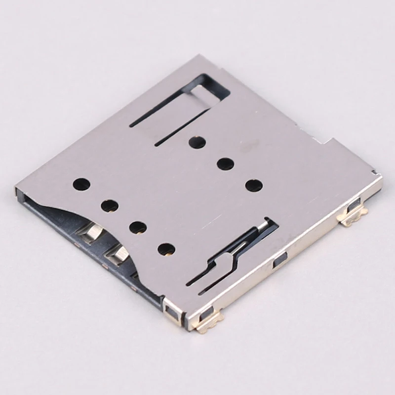 MUP-C792 Оригинальный разъем для SIM-карты самопрокалывающийся 6 + 1 P