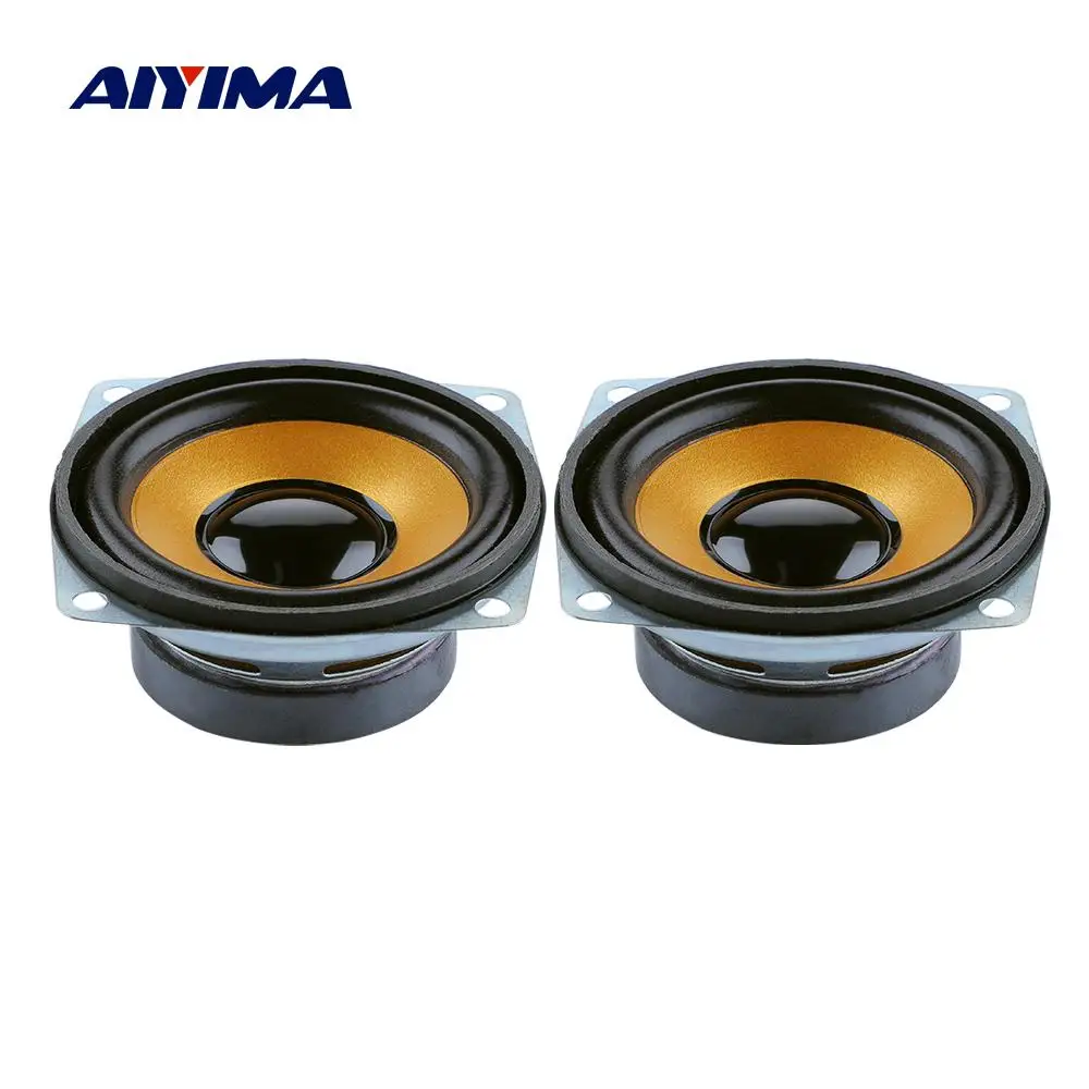 

AIYIMA Audio 2.5 Inch Full Range Speaker Multimedia Bluetooth Speaker 4 Ohm 5W Sound Loudspeaker Hifi Music Home Theater 2PCS