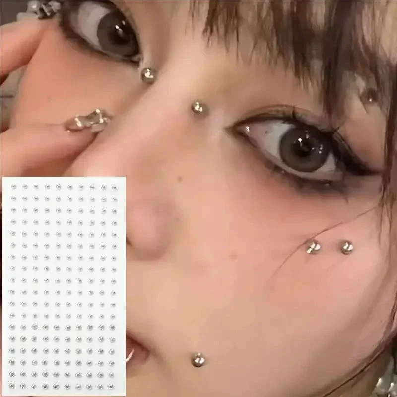 Наклейки для носа и губ из нержавеющей стали | AliExpress