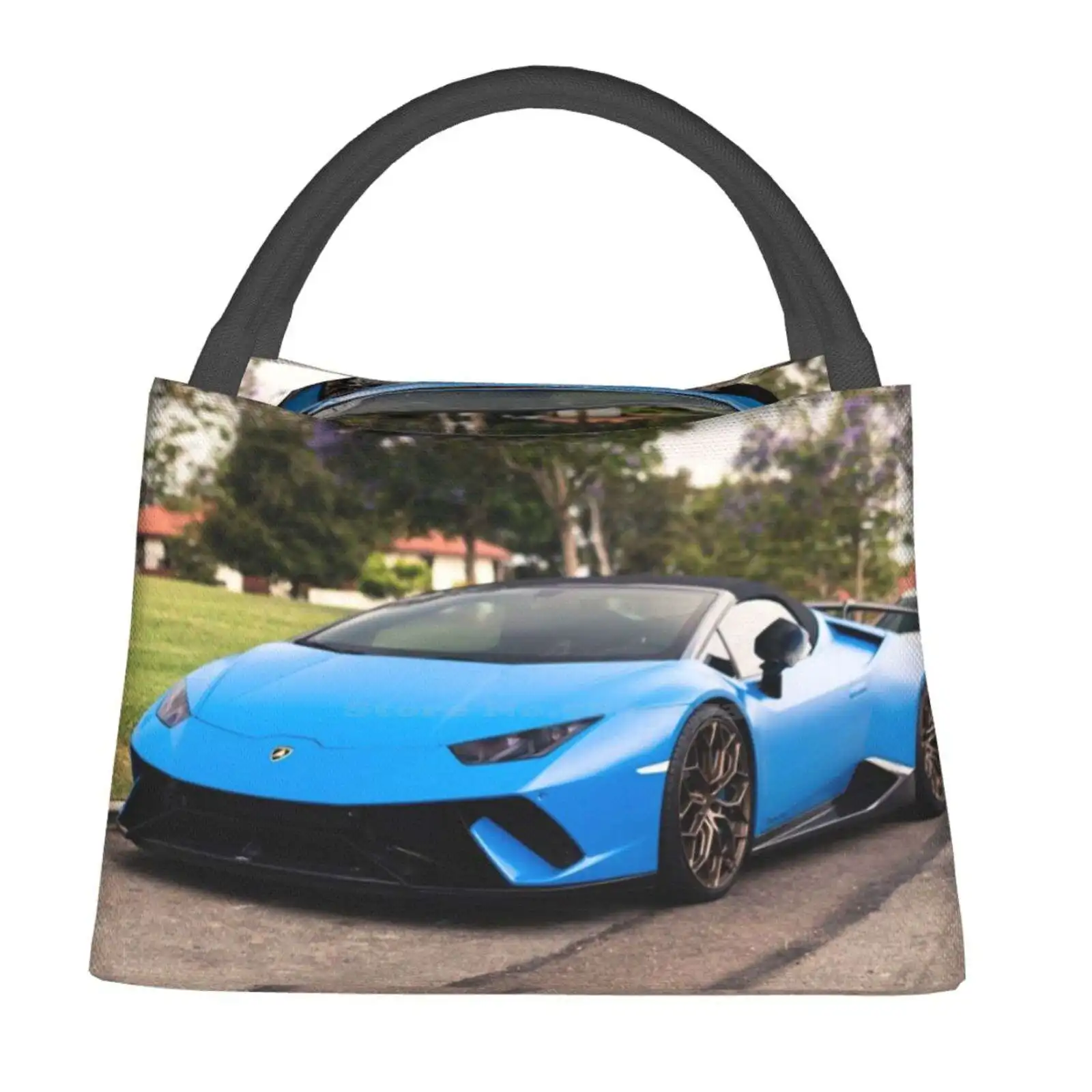 

Изолированные термосумки Lambo S.P.A Huracan Peformante, зимние и летние, Huracan Peformante, быстрые и громкие, из редкого углеродного волокна, синие