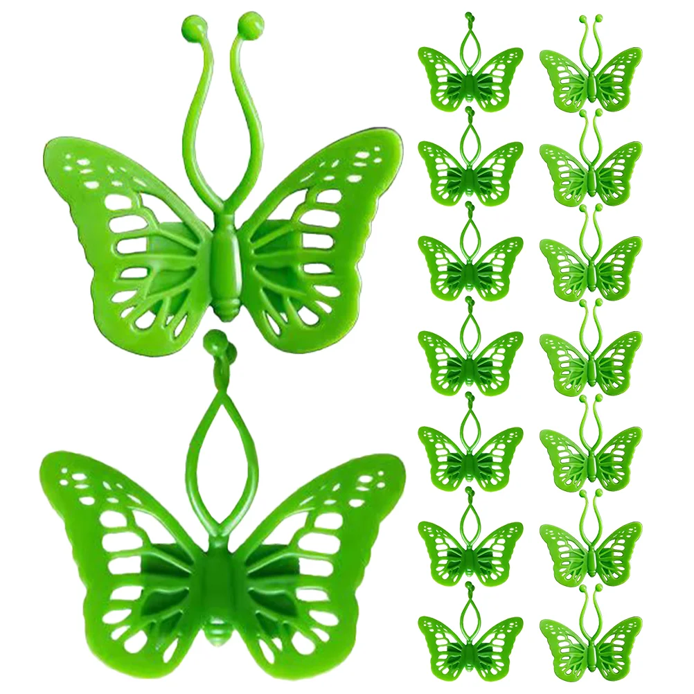 

20 Pcs Holder Trellis Clips Climbing Vine Wall Plants Vines Fixing Plastic Fixture Clamp Hook