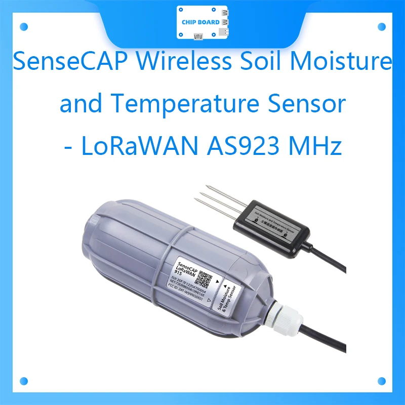 SenseCAP Wireless Soil Moisture and Temperature Sensor - LoRaWAN AS923 MHz
