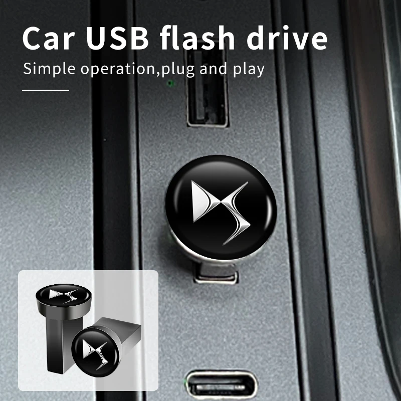 Car Music U Disk USB Flash Driver Storage Memory Stick For DS SPIRIT DS3 DS4 DS4S DS5 5LS DS6 DS7 DS9 WILD RUBIS ETense DIVINEDS