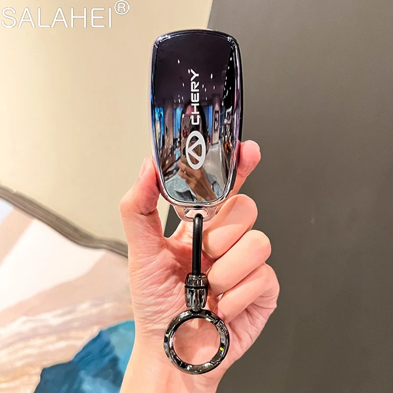 Чехол ключа автомобиля TPU крышка защитной оболочки для Chery Tiggo 8 Pro 8plus новый 5 + 7pro 7