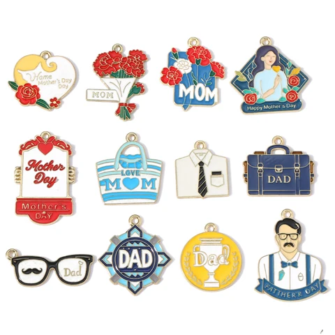 10 шт. подвесок из цинкового сплава в капельном стиле YuenZ