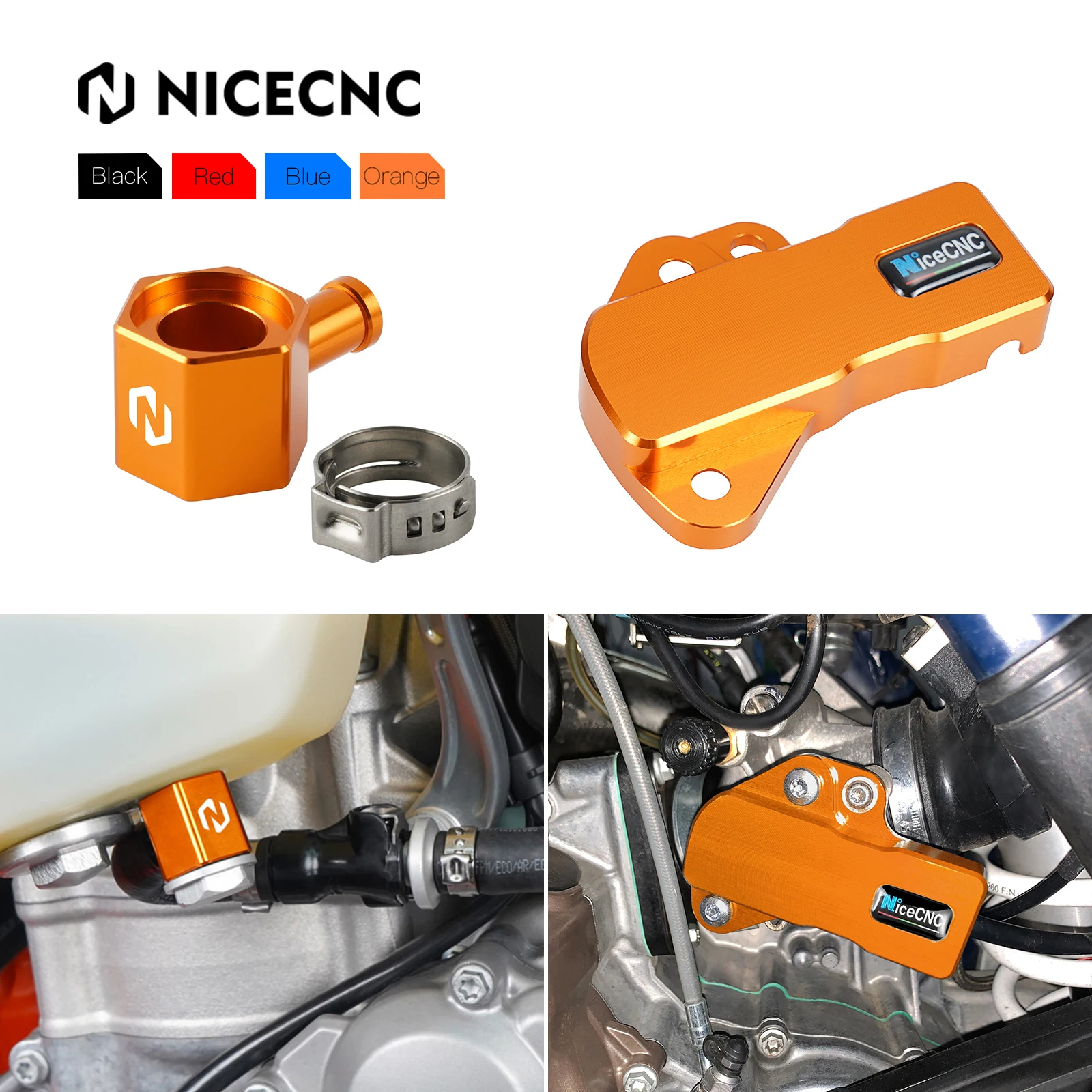 

NiceCNC Fuel Line Tank Connector & TPS Guard Kit For KTM 150 250 300 EXC XC XC-W XCW TPi Six Days 2020-2022 Husqvarna GASGAS