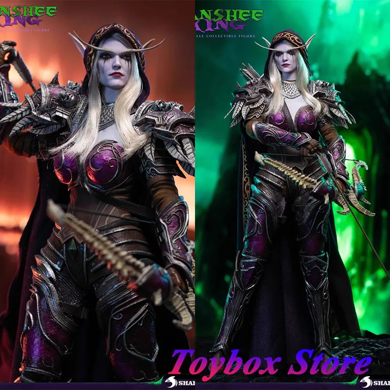 SHARK TOYS SK-006 1/6 Banshee King Фигурка Windwalker Sylvanas Fairy Monster Beauty 12 &quotЖенщина-солдат Модель