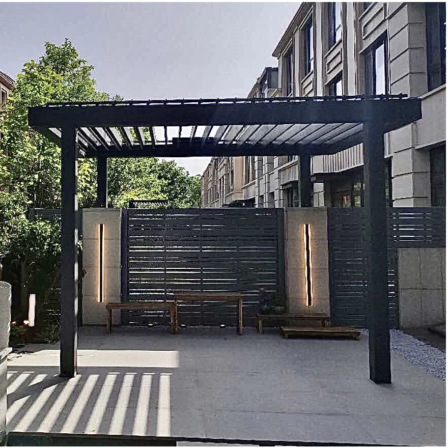 

Custom Pergola bioclimatic price with high quality From our factroy
