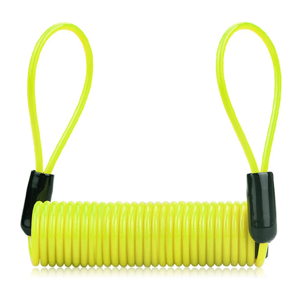 

Lock Cable Spring Cord Garden Indoor 1 Pc 145cm 35G Accessories Disc Brake PVC + Steel Wire Replacement Helmet
