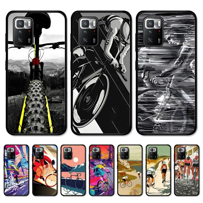 

BIKE Cycling Art Phone Case for Redmi Note 8 7 9 4 6 pro max T X 5A 3 10 lite pro