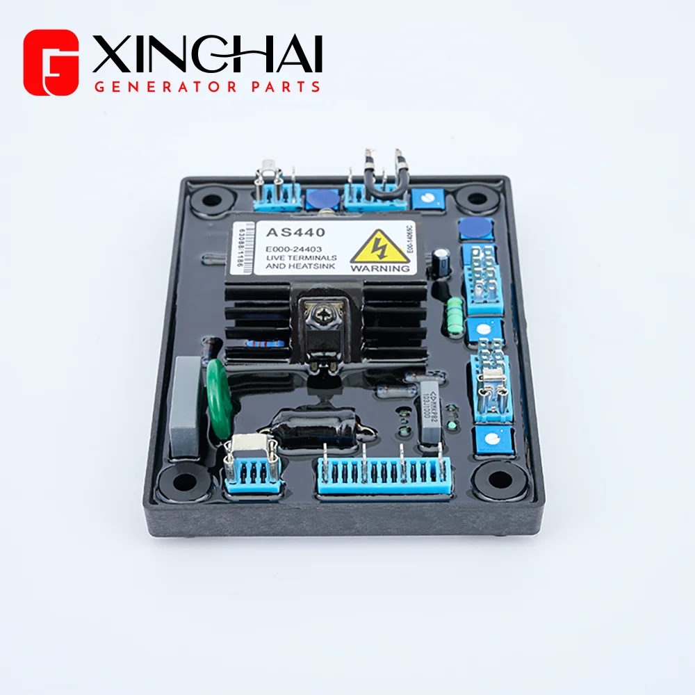 Дизель-генератор Стамфорд AS440, с регулятором напряжения и регулятором, 500 кВт, стабилизаторы мощности генератора