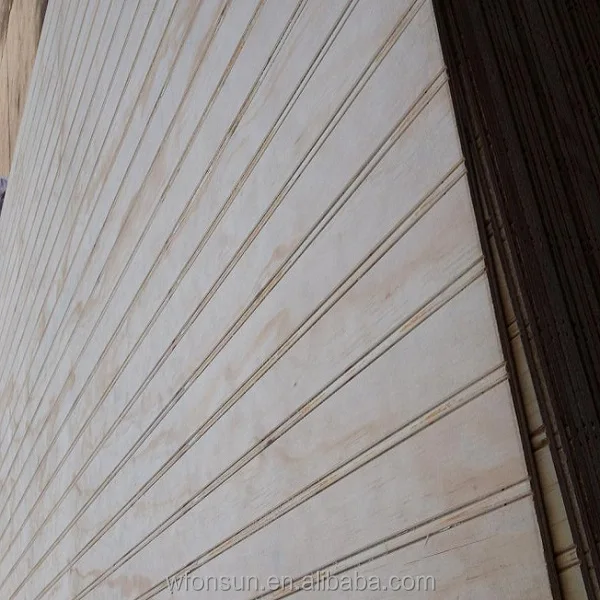 Тополевая шлицевая фанера 15 мм 18 китайское производство