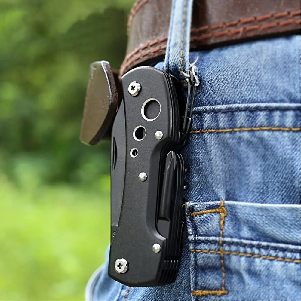 

Folding Cutter Strong Sturdy Blackening Treatment Versatile Cutting Aluminum Alloy Stainless Steel Pocket Cutter For Bark