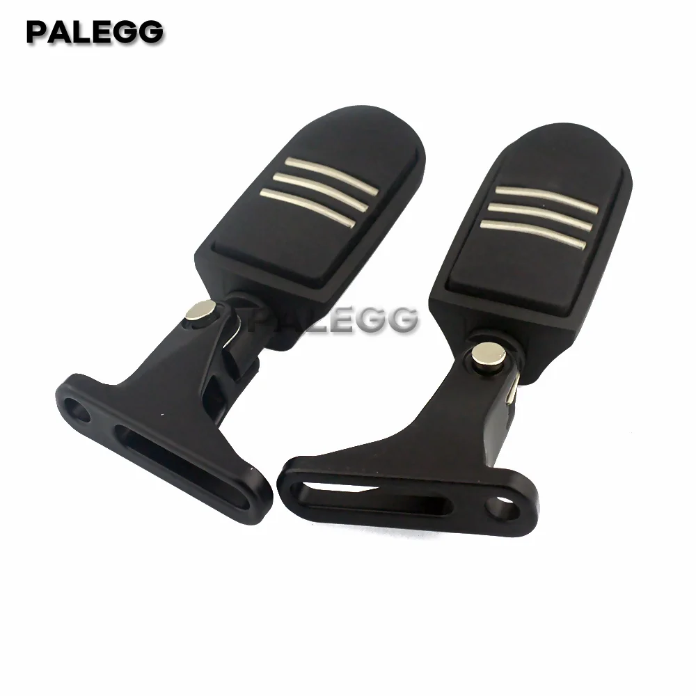 Задние пассажирские Footpegs аксессуары для мотоциклов фотопедаль Harley Touring Street Electra