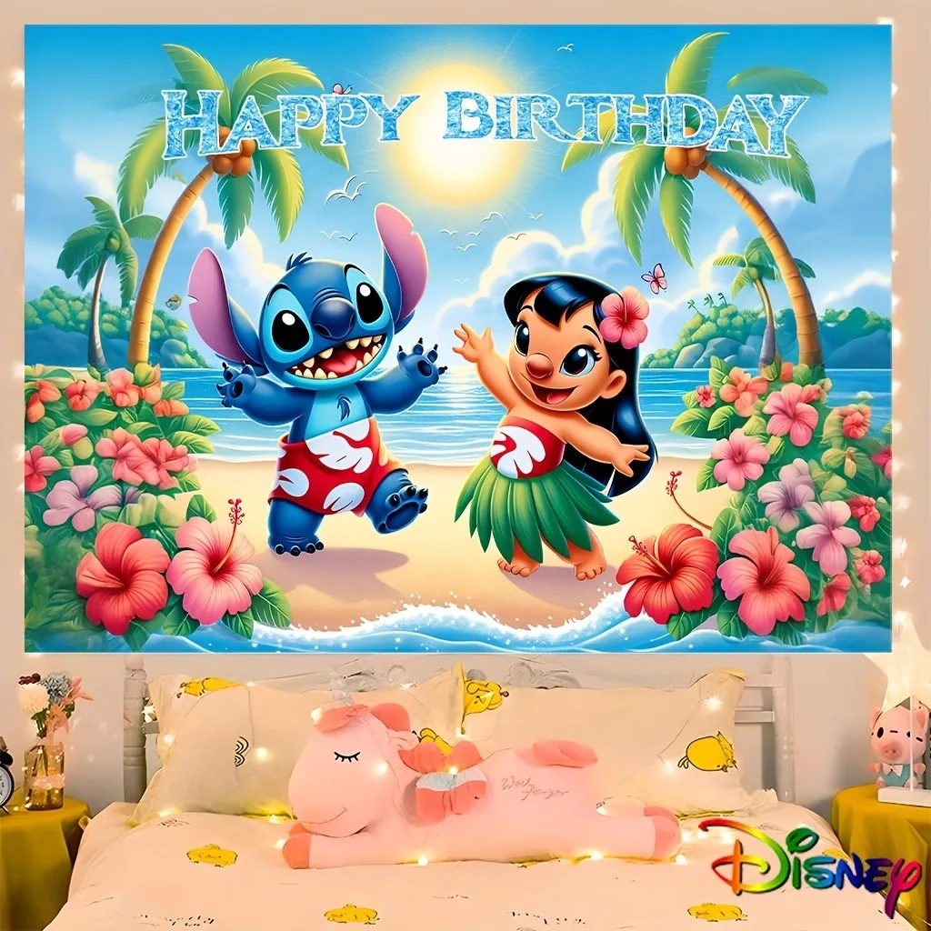 

Декоративная ткань Stitch & Lilo MINISO