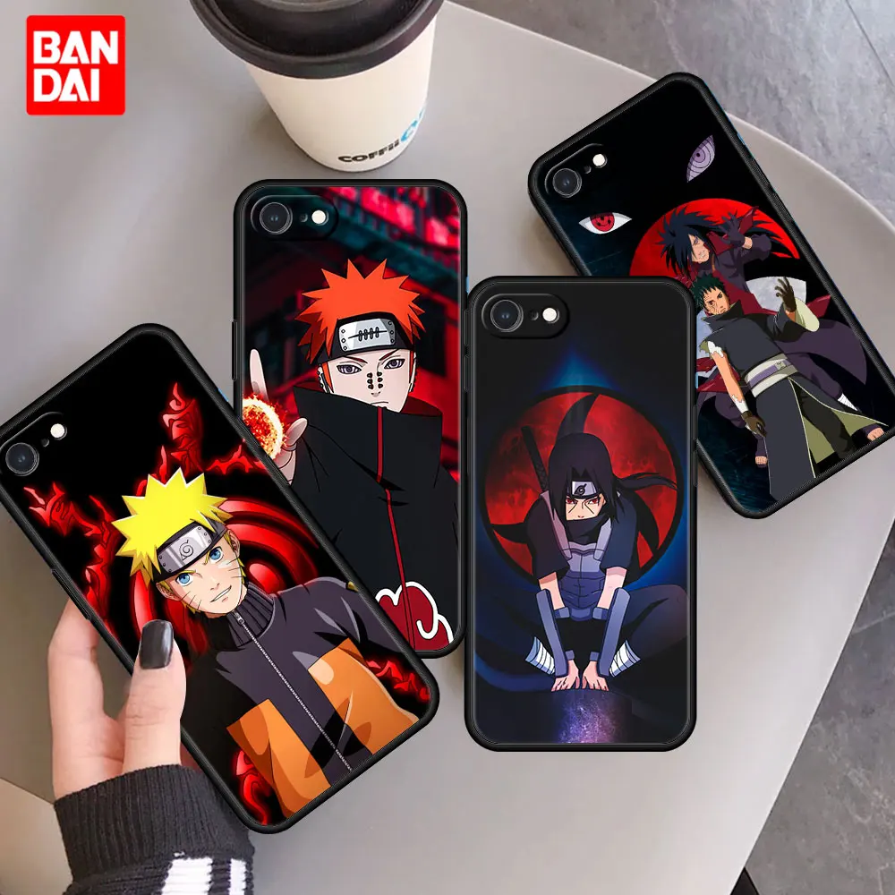

Cover Case for Apple iPhone 8 7 6 6s Plus X XS Max XR SE 2020 7Plus 8Plus Xsmax Cell Soft Phone Naruto Uchiha Itachi Anime