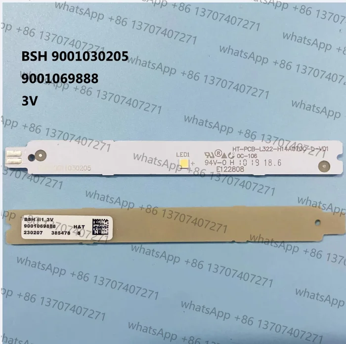 1 шт. светодиодная лента BSH 9001030205 9001069888 3V для освещения холодильников, запчасти для холодильников (art.: 3920da31ff62b) - 3920da31ff62b