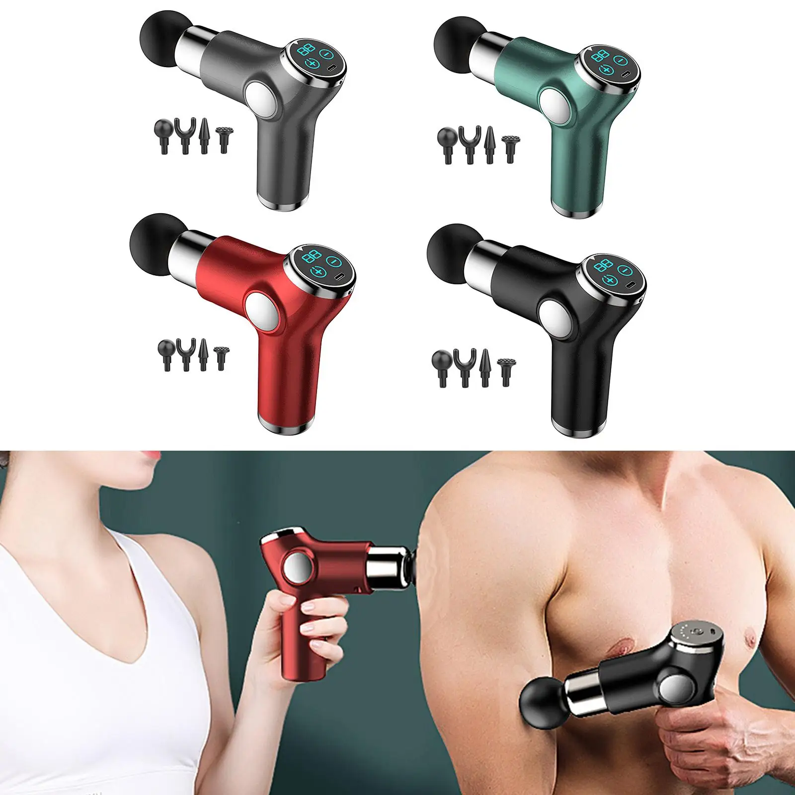 

Handheld Mini Massage Percussion Massage Device Comfortable