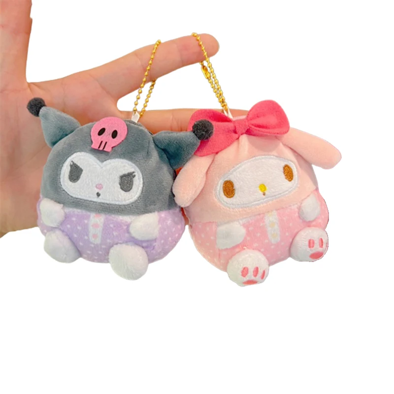 

Мультяшный кошелек Kuromi Kt Cinnamoroll Melody, плюшевый Кошелек, подвеска Kawaii Sanrioed, плюшевый кошелек, сумка Airplads, детские подарки для девочек