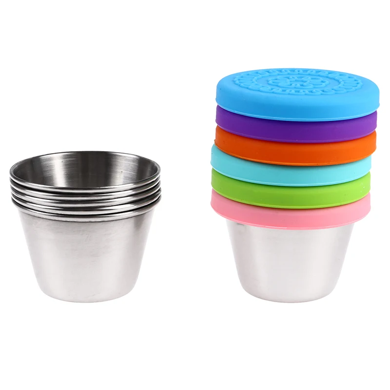

Stainless Steel Food Container Fruit Snack Box Small Storage Box Freezer Crisper Outdoors Child Fresh Food Lunch Bento Box