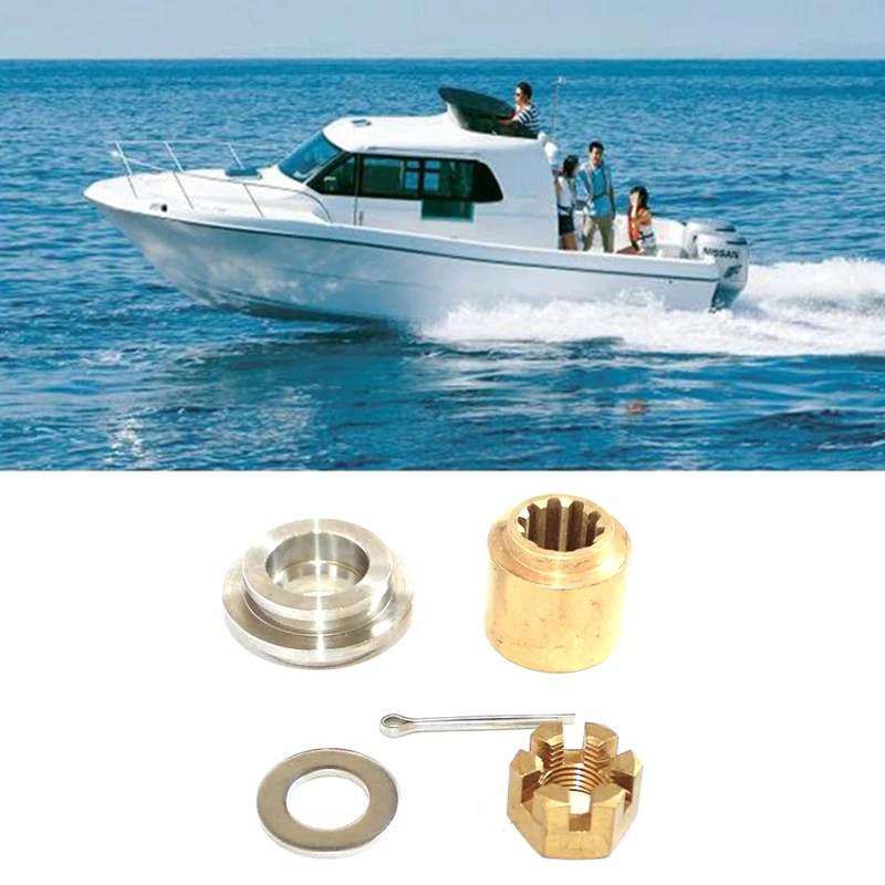 Деталь лодочного двигателя для Yamaha 2-тактный 30 HP подвесной пропеллер гайка