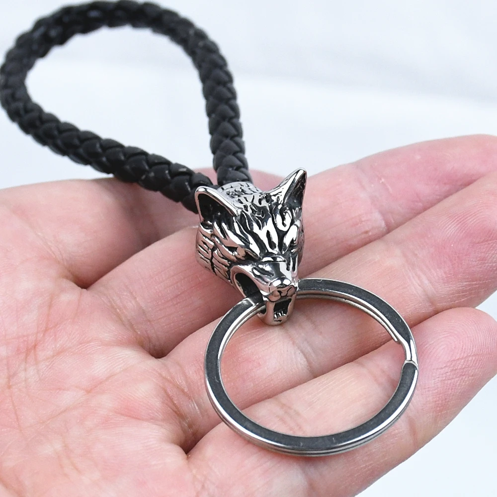 Фото Odin's Wolf брелок из нержавеющей стали Викинги волк Амулет подвеска мужской Odin's Wolf брелок из нержавеющей стали Викинги волк Амулет подвеска мужской