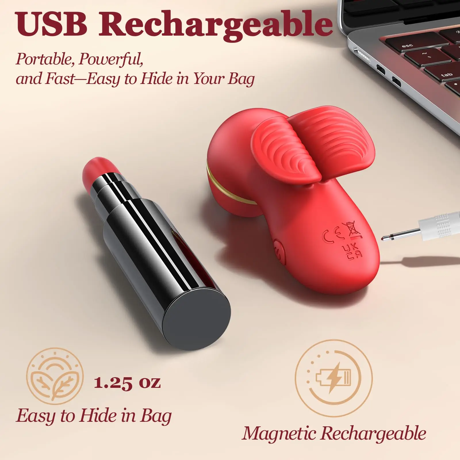 Мини-вибратор для клитора 3 в 1 вибраторы пальцев с сменными головками стимулятор