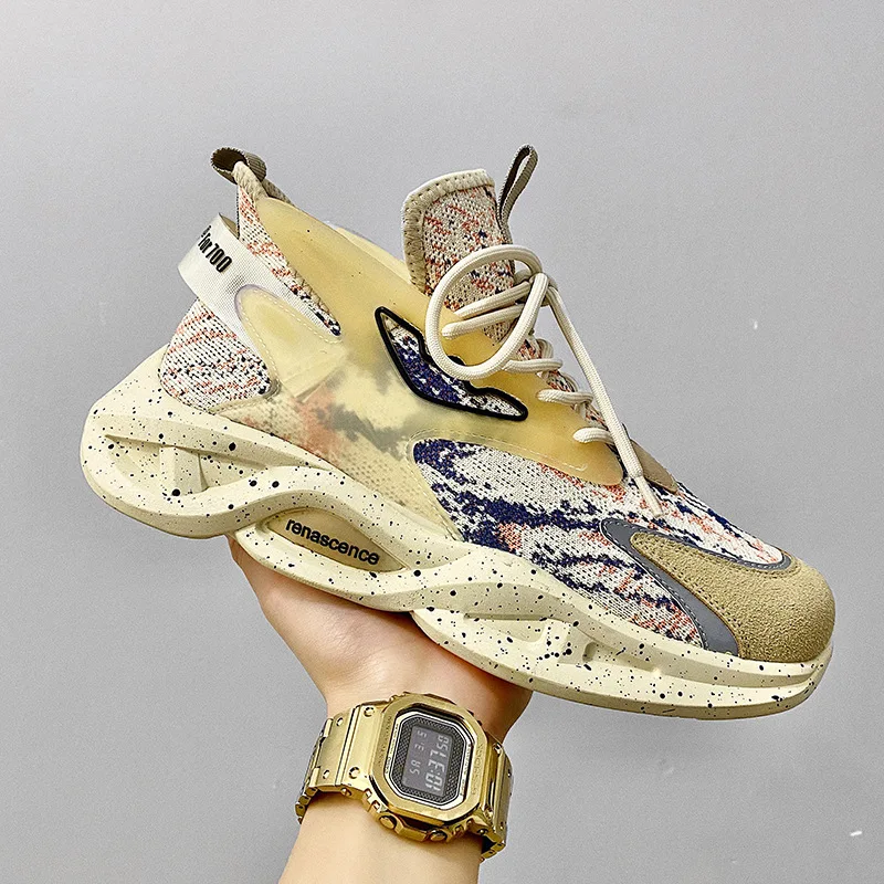 Sneakers Men Shoes Breathable Male Running Shoes High Quality Fashion Unisex Light Athletic Sneakers Women Shoes 2022 Plus Size