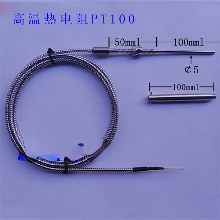 

Высокотемпературная термостойкость Pt100 компрессионная пружина типа зонда платиновая термостойкость