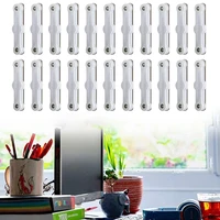 22PCS Screen Window Clips Magnets Self Adhesive Screen Buckle For Fly Screen Insect Protection For Home Windows Mounting Buckle