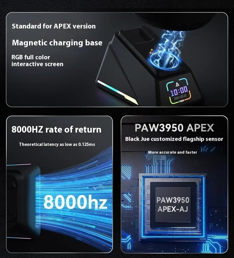 Беспроводная игровая мышь AJAZZ AJ159 APEX/AJ159PRO