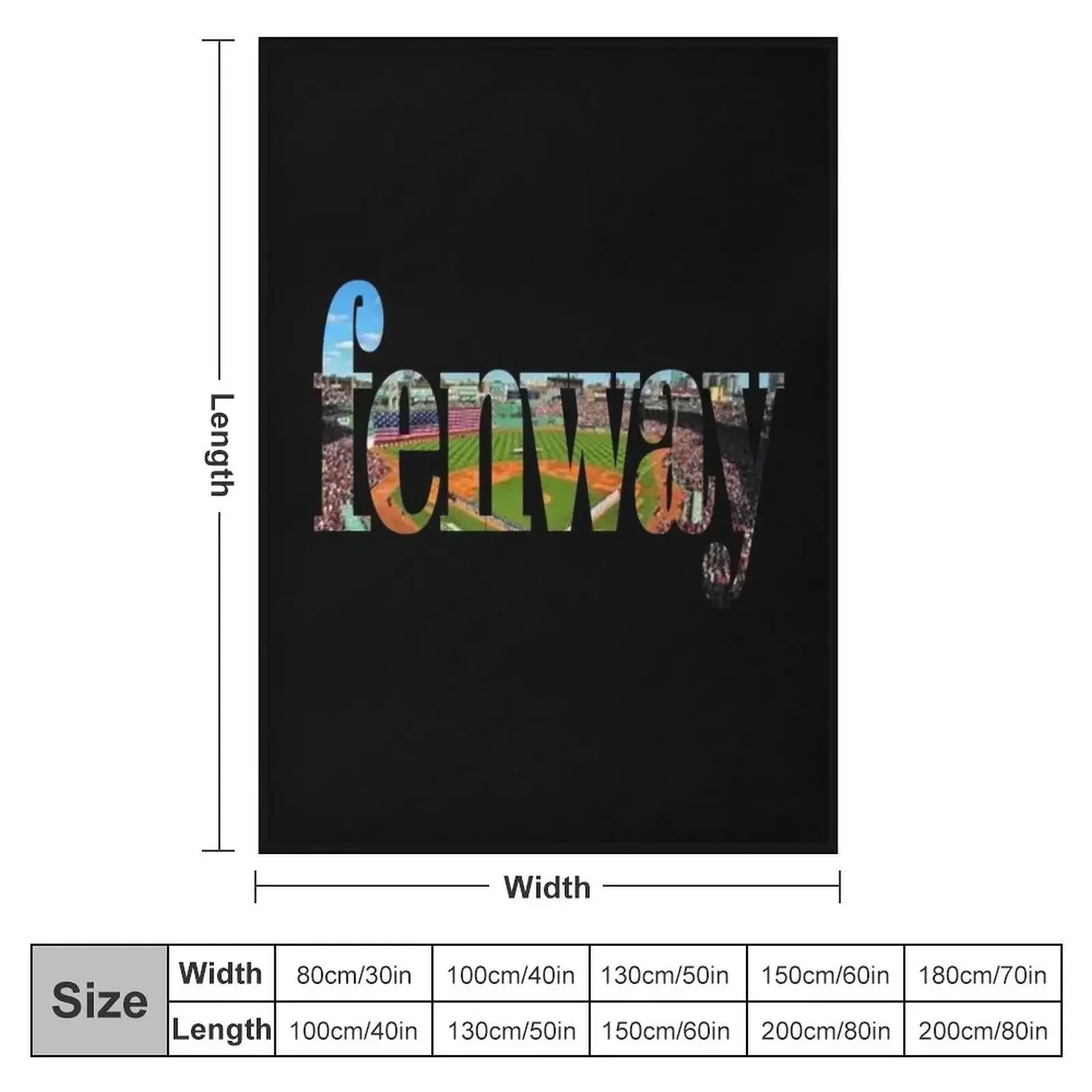 Fenway Park декоративное одеяло для диванов