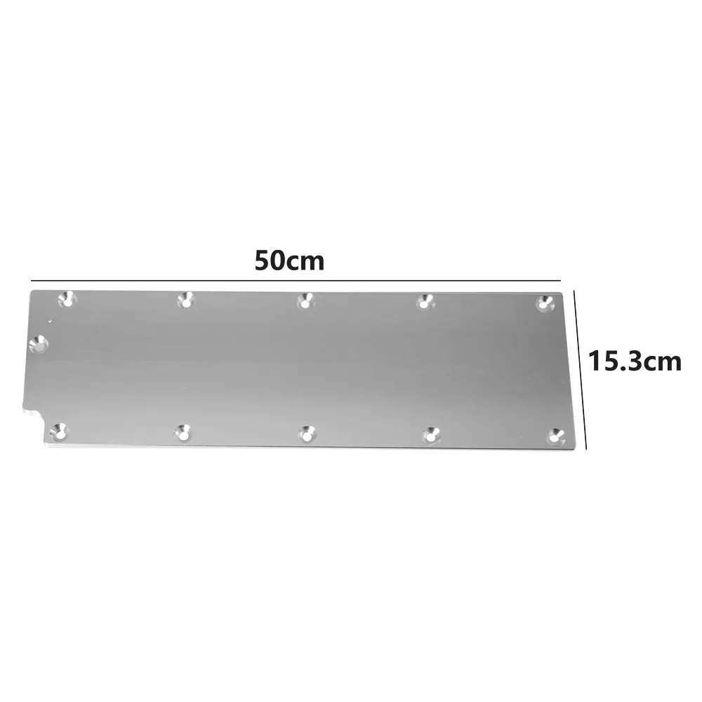

LS Gen 4 Cover Plate with Gasket Billet Aluminum Thin Knock Sensor
