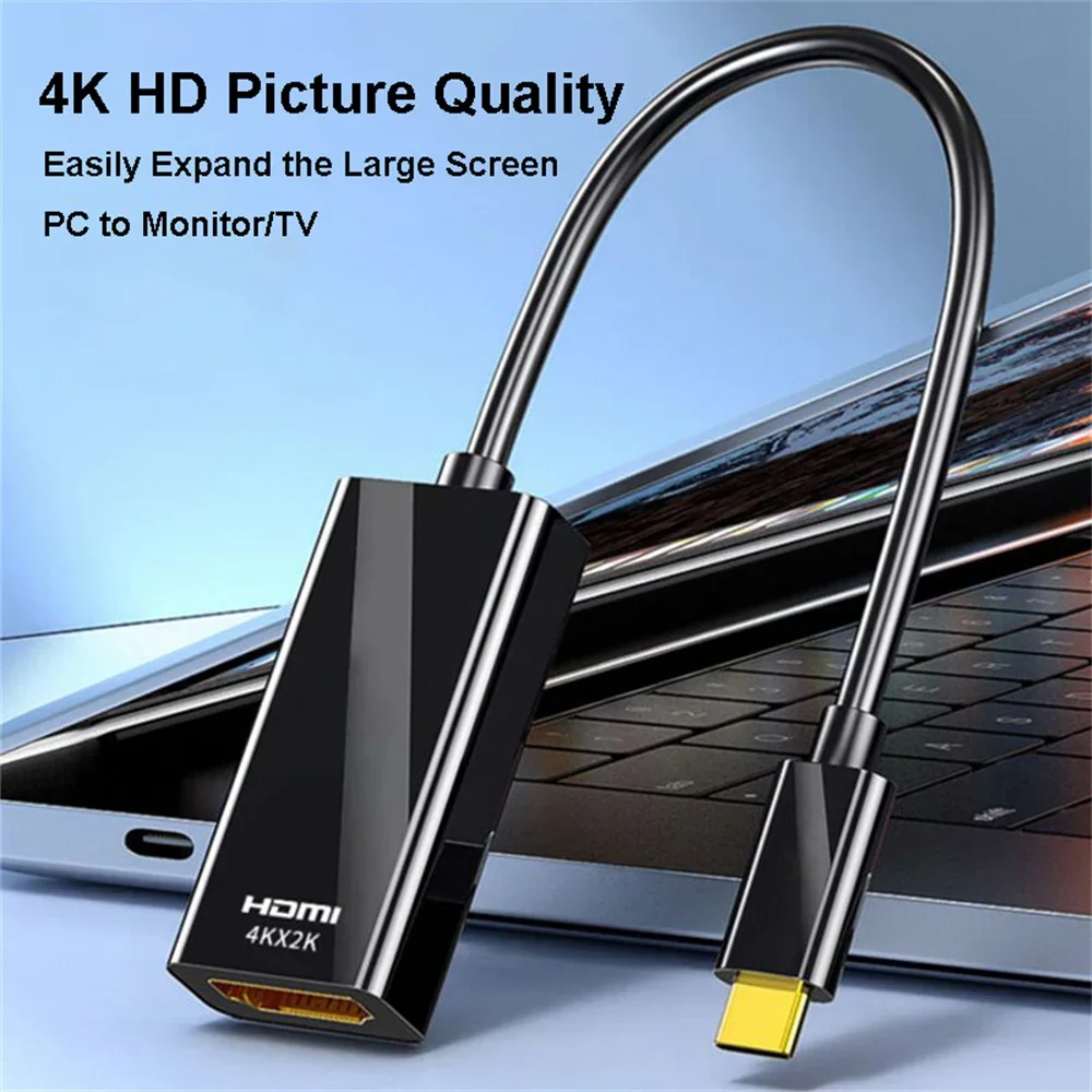 Кабель-переходник с USB C на HDMI HD 4K 3 1