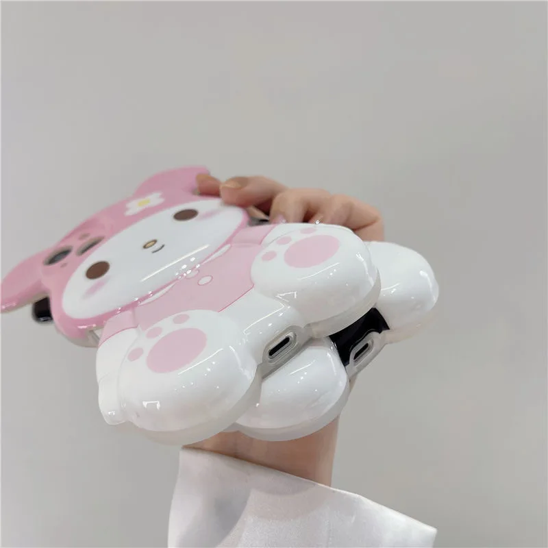 Sanrio Cinnamonroll Melody 3D Милые Мультяшные телефонные чехлы для iPhone 13 12 11 Pro Max XR XS MAX X Lady Girl
